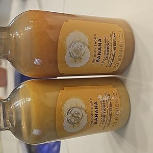 The Body Shop shampoo and conditioner